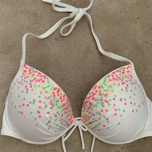 36C Victoria’s Secret Bathing Suit Top White